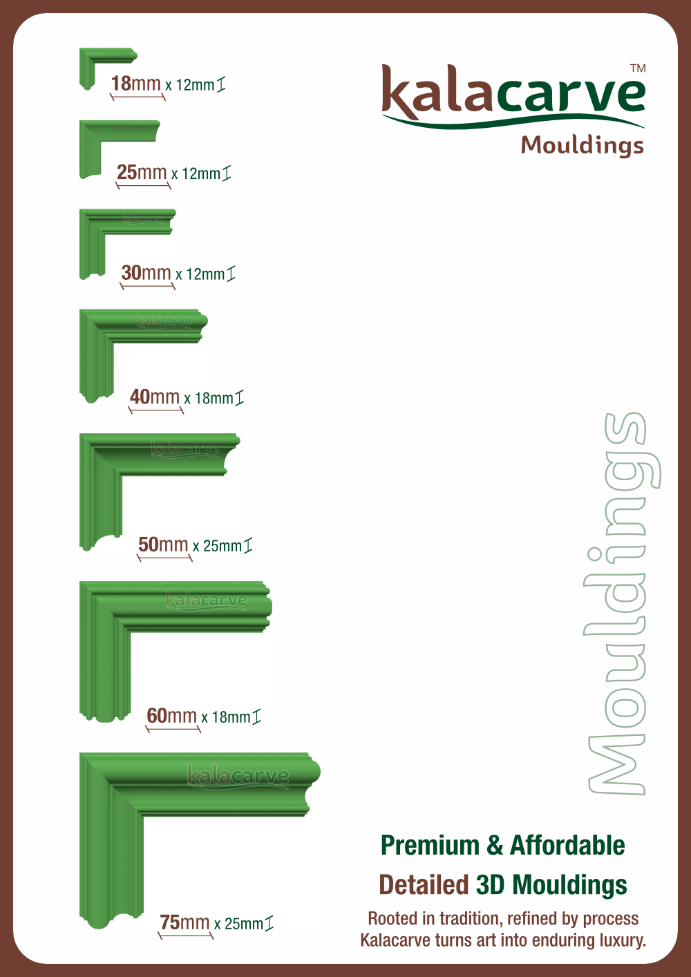 3D Mouldings Preview